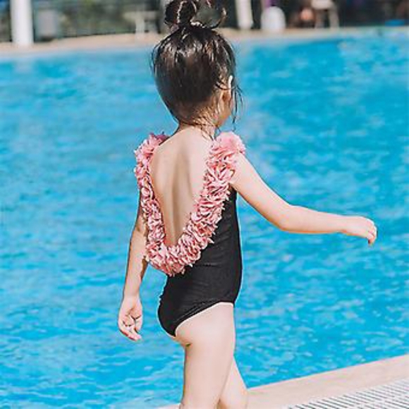 🎀NEW 3D Flowers Classy Fashion Swimwear Bathing Suit - Picture 11 of 12